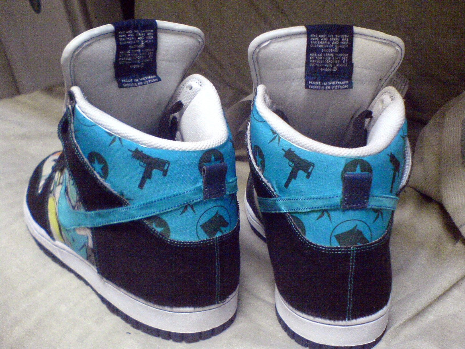 12 - Nike Dunk High – Multi/Cyan | Sharp020